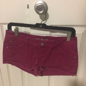 Love Notes pink shorts size 7/8